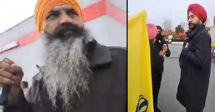 Punjab Trending Sikh Youth Harassed