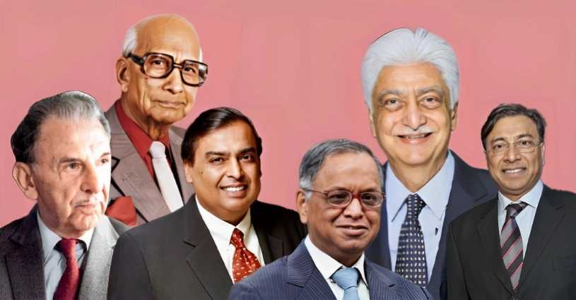 India Top businessmen JRD Tata