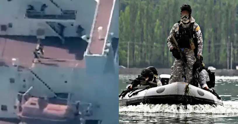 Indian Navy Rescue Video Indian Navy MARCOs Indian Navy MARCOs Rescue Operation