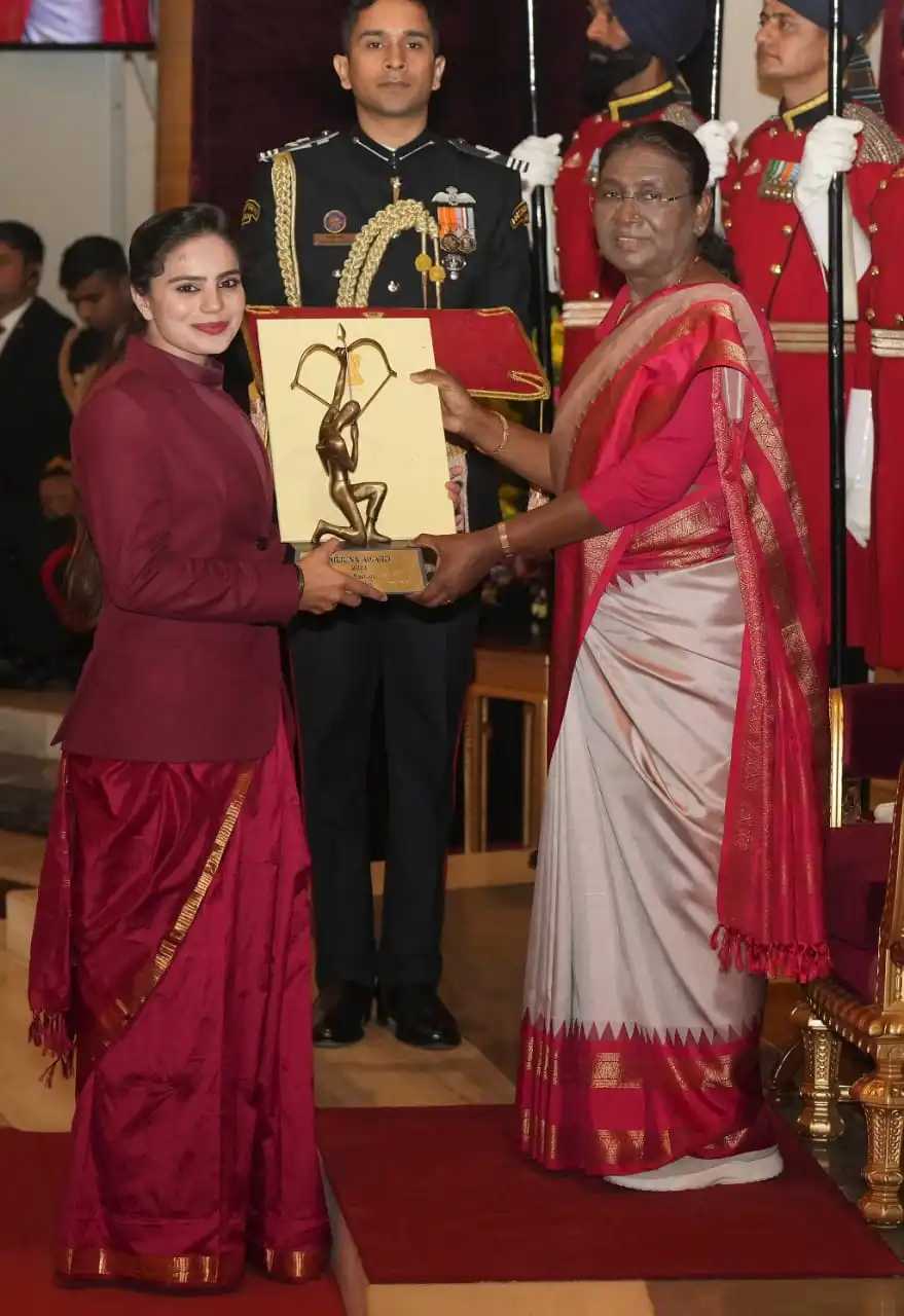 resident of India Arjuna Award Nasreen Shaikh Honour LPU Student Receives Arjuna Award Nasreen Shaikh Arjuna Award Recognition