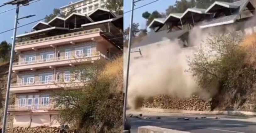 India Trending Shimla Building Collapse