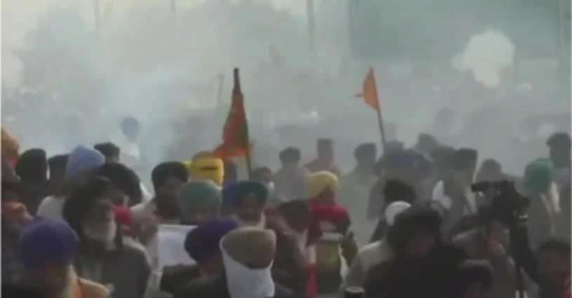 Punjab Trending Shambu Border Tear Gas