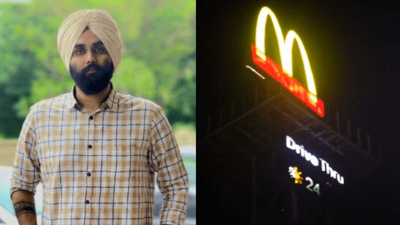 Punjab Mohali-Mcdonalds Dead-Body-McDonalds