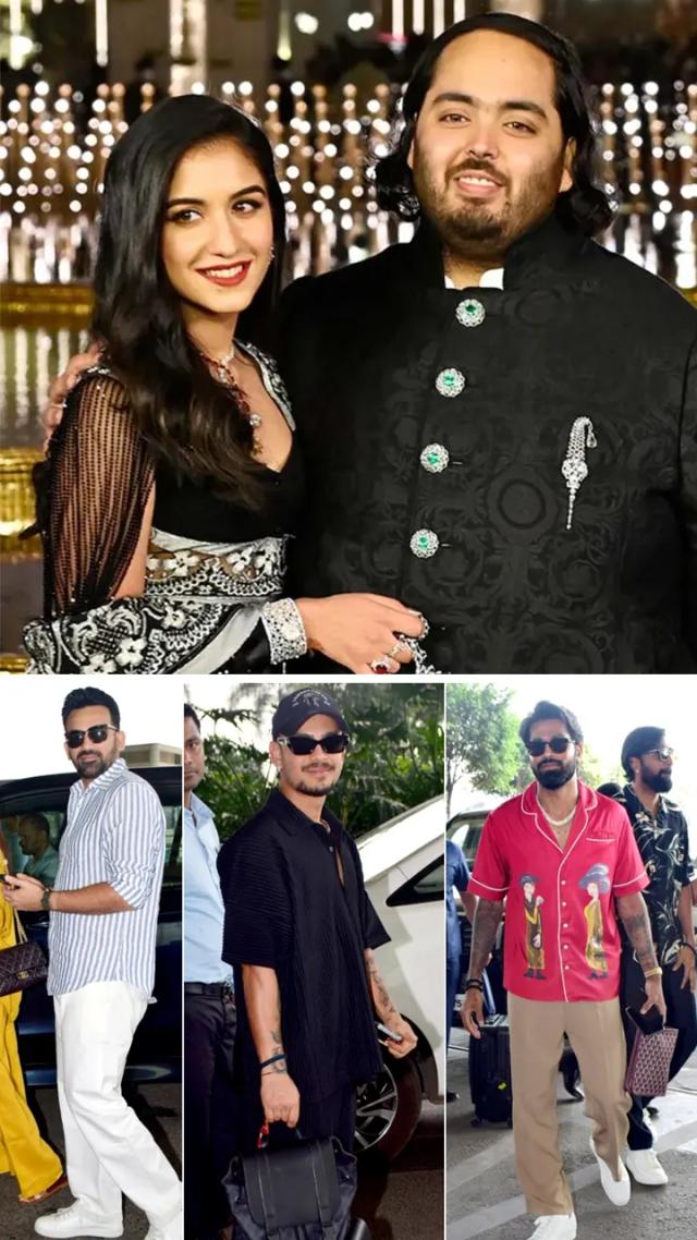 Top Indian & international cricketers attending Anant-Radhika's Pre-Wedding