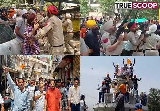 Patiala-clash Patiala clash-between-hindu-sikh-organisations