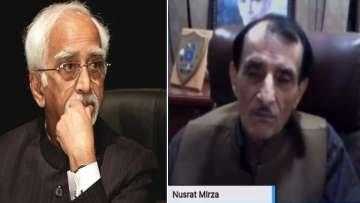 Nusrat-Mirza-Hamid-Ansari -Pakistan-Journalist-Nusrat-Mirza -Pakistani-Journalist-Nusrat-Mirza-ISI