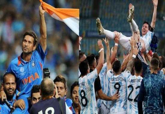 FIFA-World-Cup-Final-2022 Lionel-Messi Sachin-Tendulkar