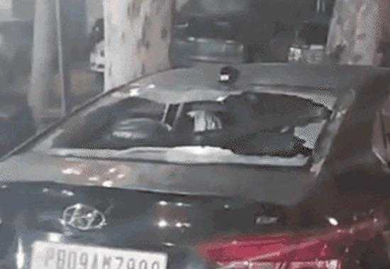 robbery-attempt-near-BSF-chowk family-attacked-near-bsf-chowk-jalandhar delhi-bound-family-attacked-in-jalandhar
