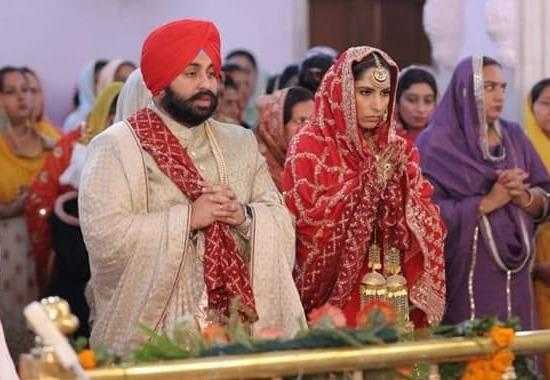 Harjot-Singh-Bains Harjot-Singh-Bains-marriage Harjot-Singh-Bains-IPS-Jyoti-Yadav