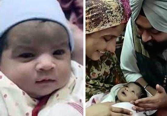 amritsar-girl-kidney-donor 39-day-old-girl-donates-organ amritsar-girl-donates-organis