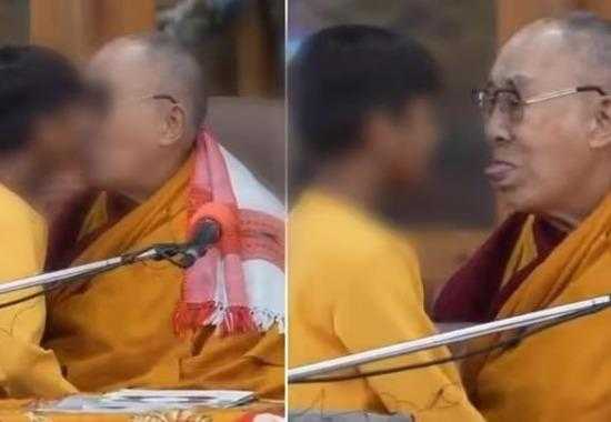 Dalai-Lama Dalai-Lama-Viral-Video Dalai-Lama-Kissing-Video
