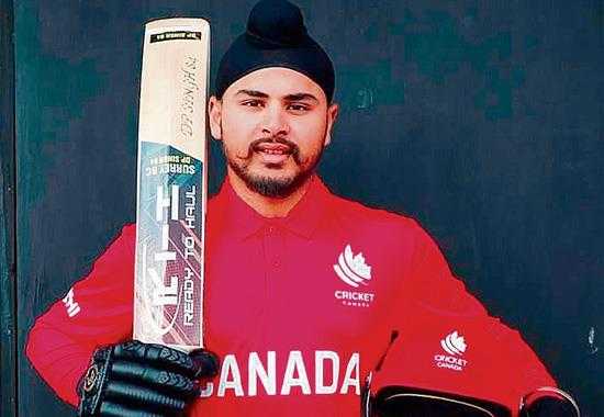 Dilpreet-Singh-Bajwa-cricket-journey Cricket-selection-in-Canada Gurdaspur-cricketer-success-story