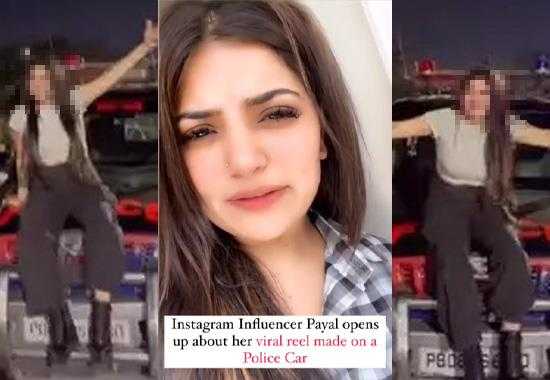 Social-media-influencer Punjab-Police-Mahindra-Scorpio Instagram-reel-controversy