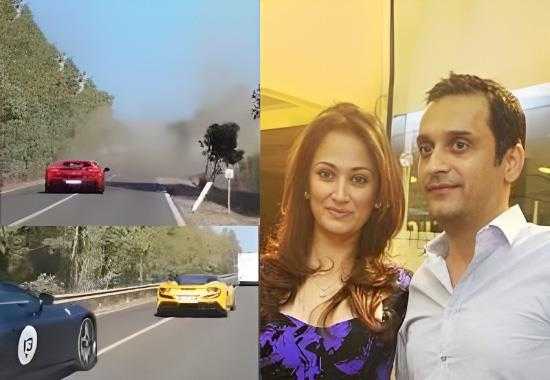Vikas-Oberoi Italy-Car-Crash Mumbai-Realtor
